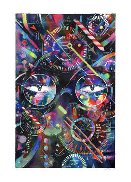 The Instrument | A.C. Esguerra, watercolor