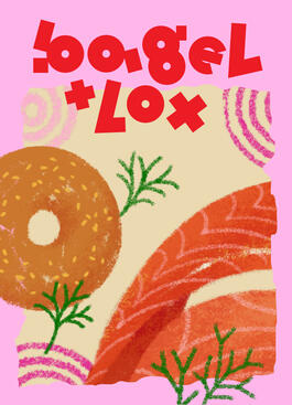 Bagel Lox | angrlyn + Shivani Parasnis, digital